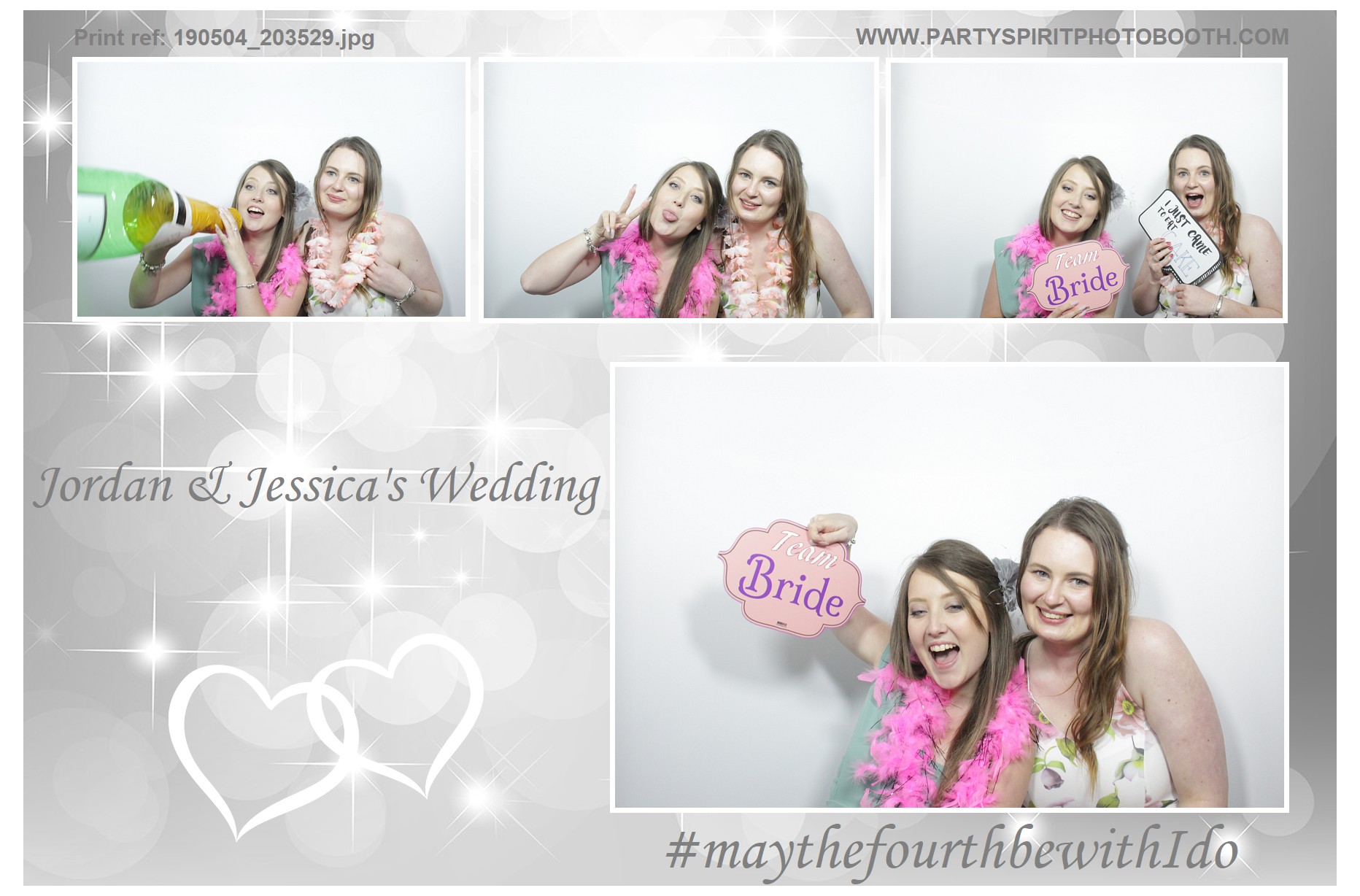 Jordan and Jessica's Wedding | View more photos from the event at gallery.partyspiritphotobooth.com/u/PartySpiritPhotoBooth/Jordan-and-Jessicas-Wedding